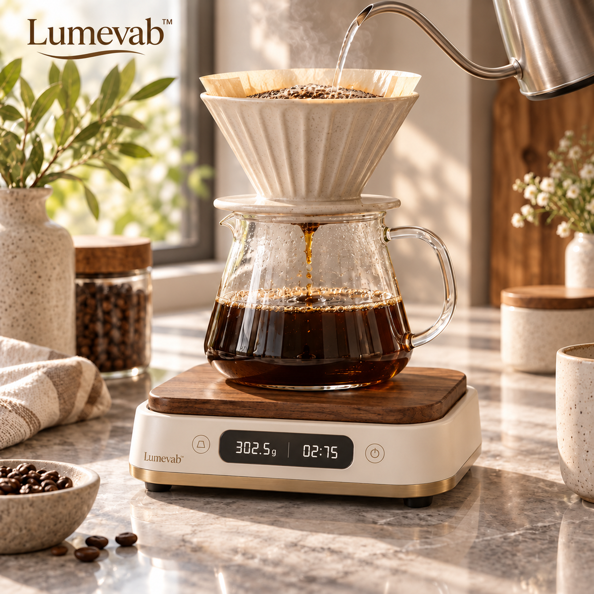 Lumevab™ Artisan Coffee Scale