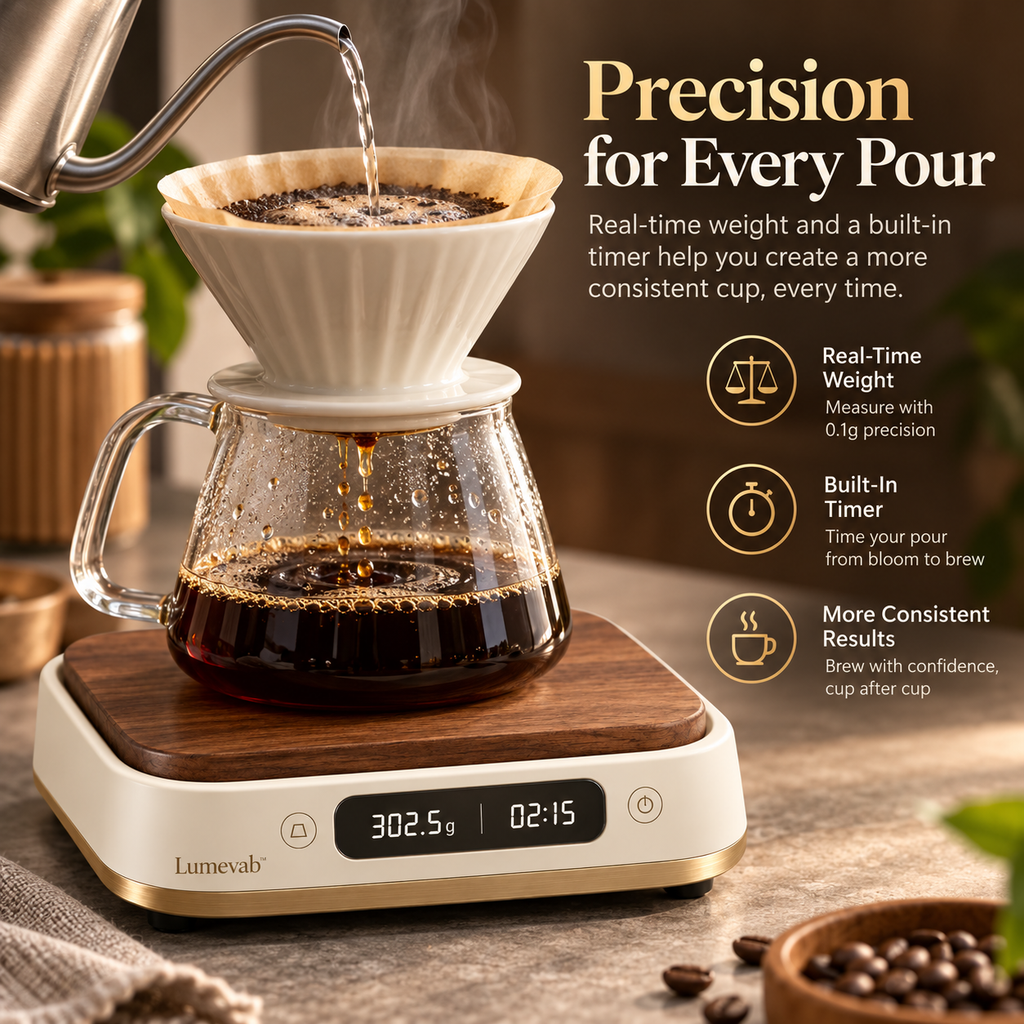 Lumevab™ Artisan Coffee Scale