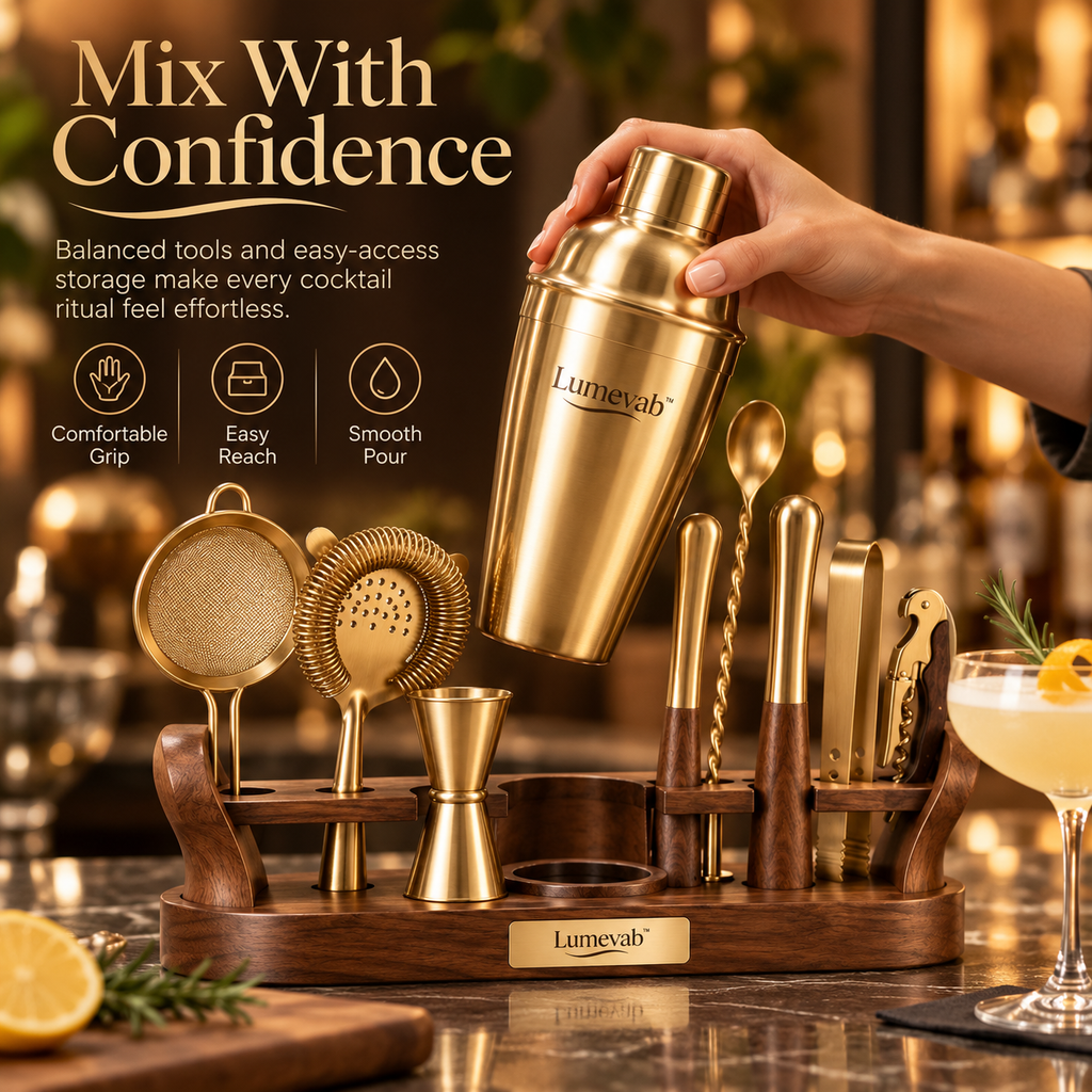 Lumevab™ Premium Cocktail Tool Set