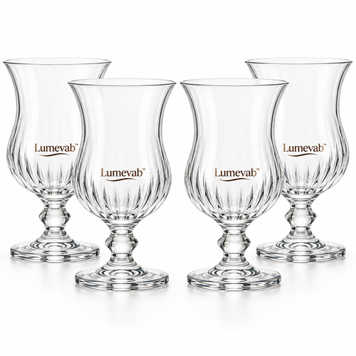 Lumevab™ Crystal Cocktail Glass Set