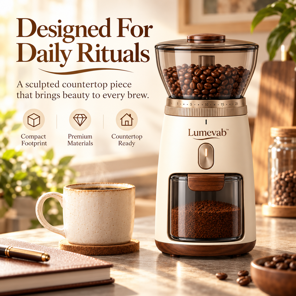 Lumevab™ Precision Coffee Bean Grinder
