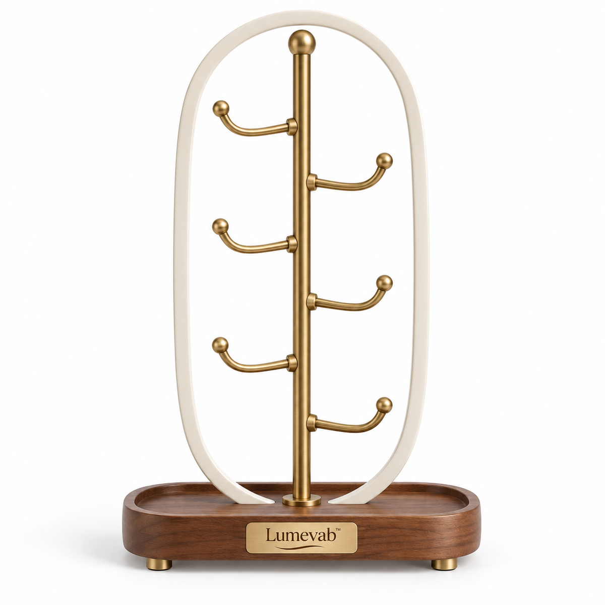 Lumevab™ Sculptural Coffee Cup Display Stand