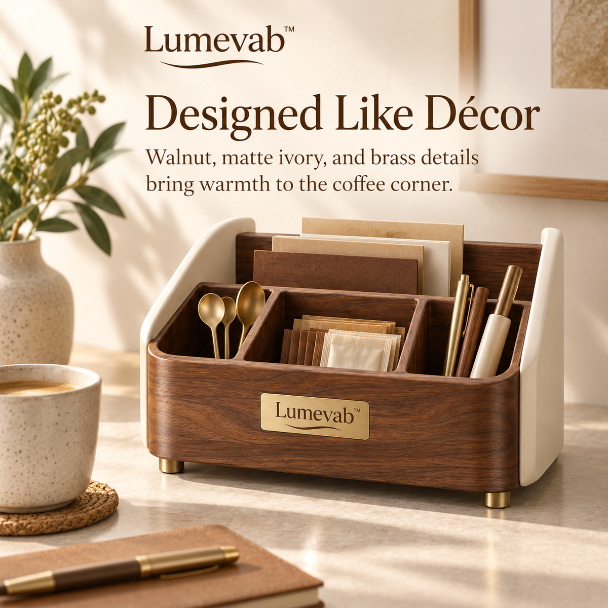 Lumevab™ Coffee Tool Organizer Box