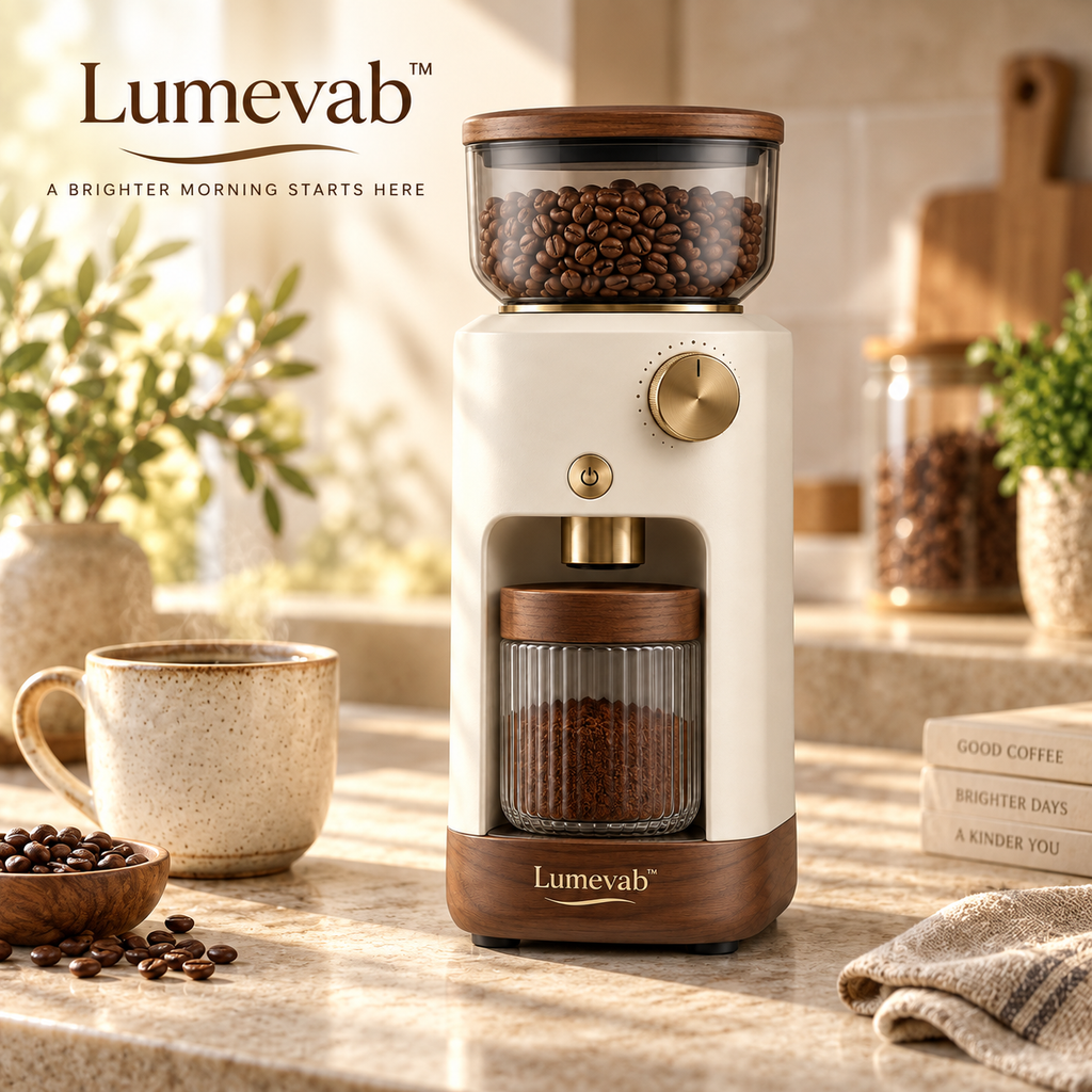 Lumevab™ Sculptural Electric Coffee Grinder